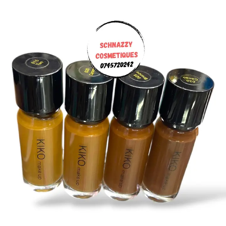 KIKO Makeup 2in1 Foundation and Concealer Longwear Liquid Foundation Full Coverage Blendable