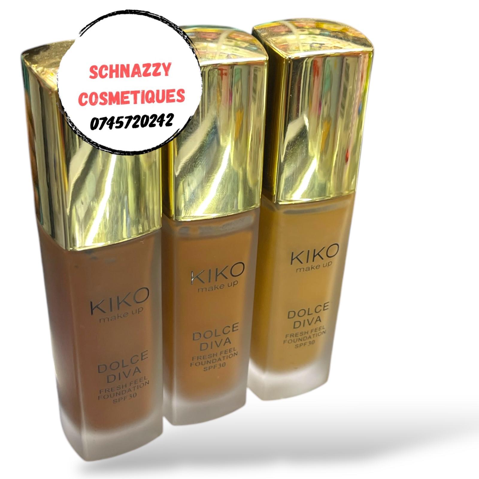 KIKO Makeup 2in1 Foundation and Concealer Longwear Liquid Foundation Full Coverage Blendable