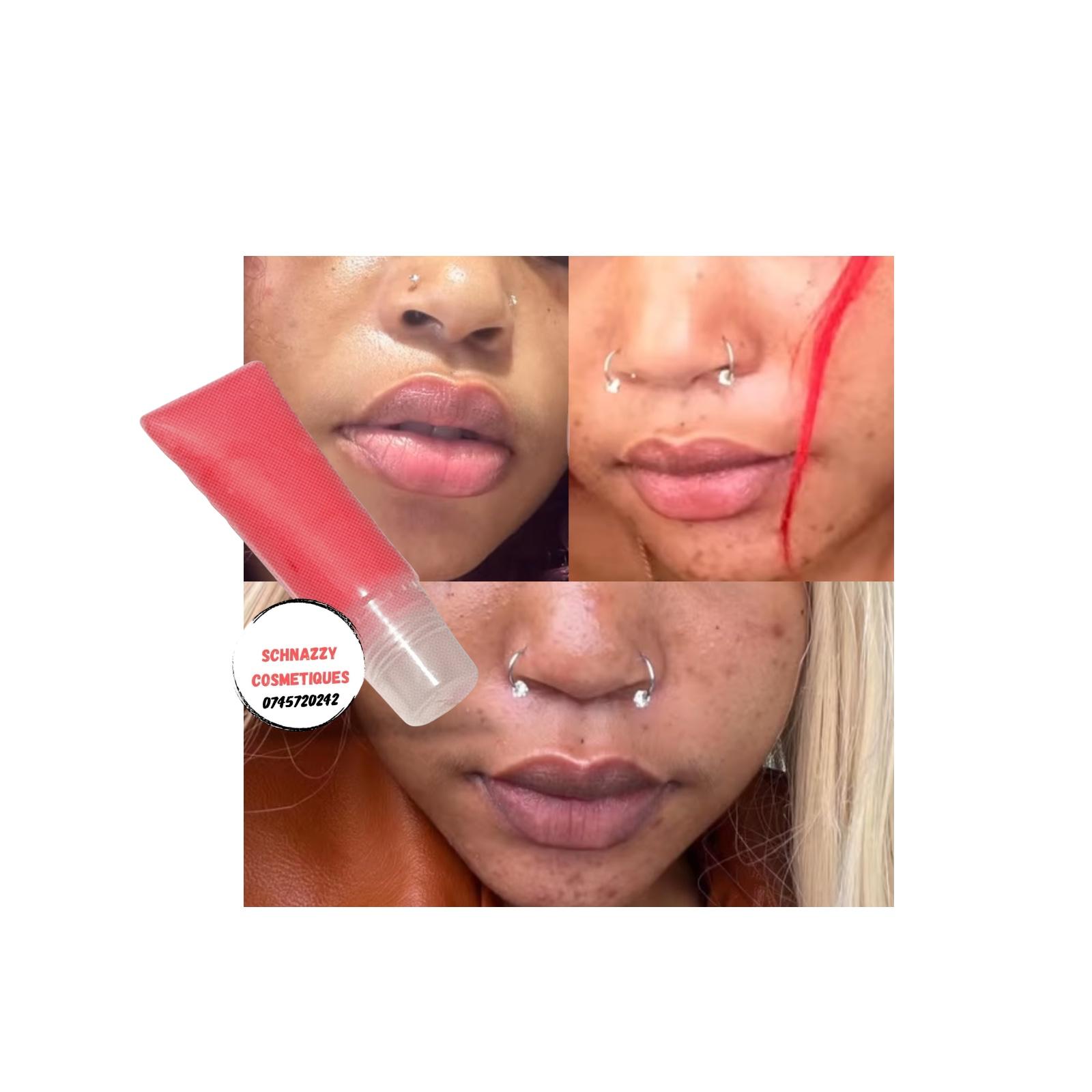 6D Pink Lips Lightening Cream Deep Change Quick Easy Lip Tint Lip Therapy Organic Pink Lip Salve Cream Dark Lips Black Smoker Lips Get Rosy Pink Lips
