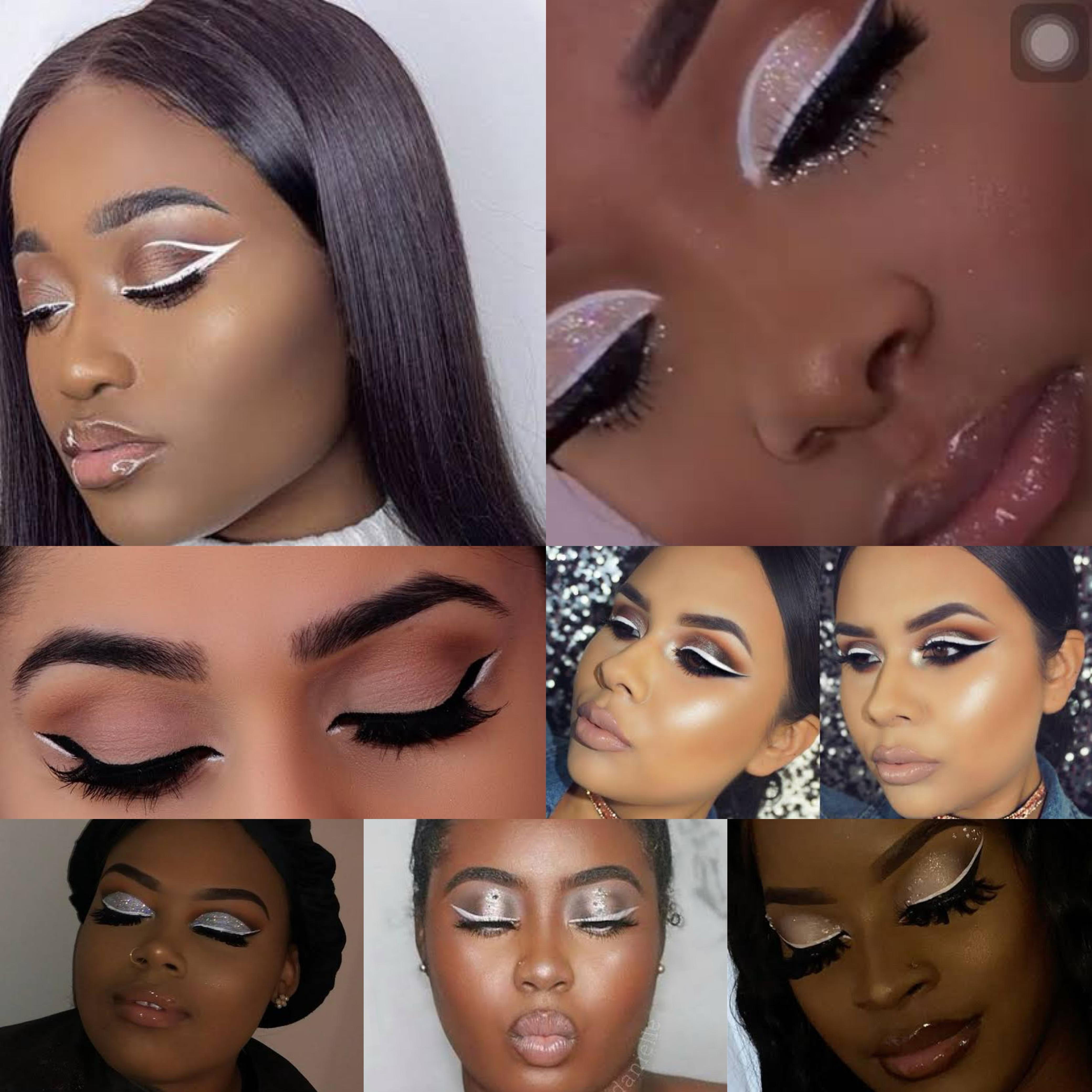 White Eyeliner for Brighter Eyes Illuminate Your Eyes Soft Glam Full Glam Makeup Look 1pc Makes Your Eyes Pop Pair with Mascara or Some Lash Effect