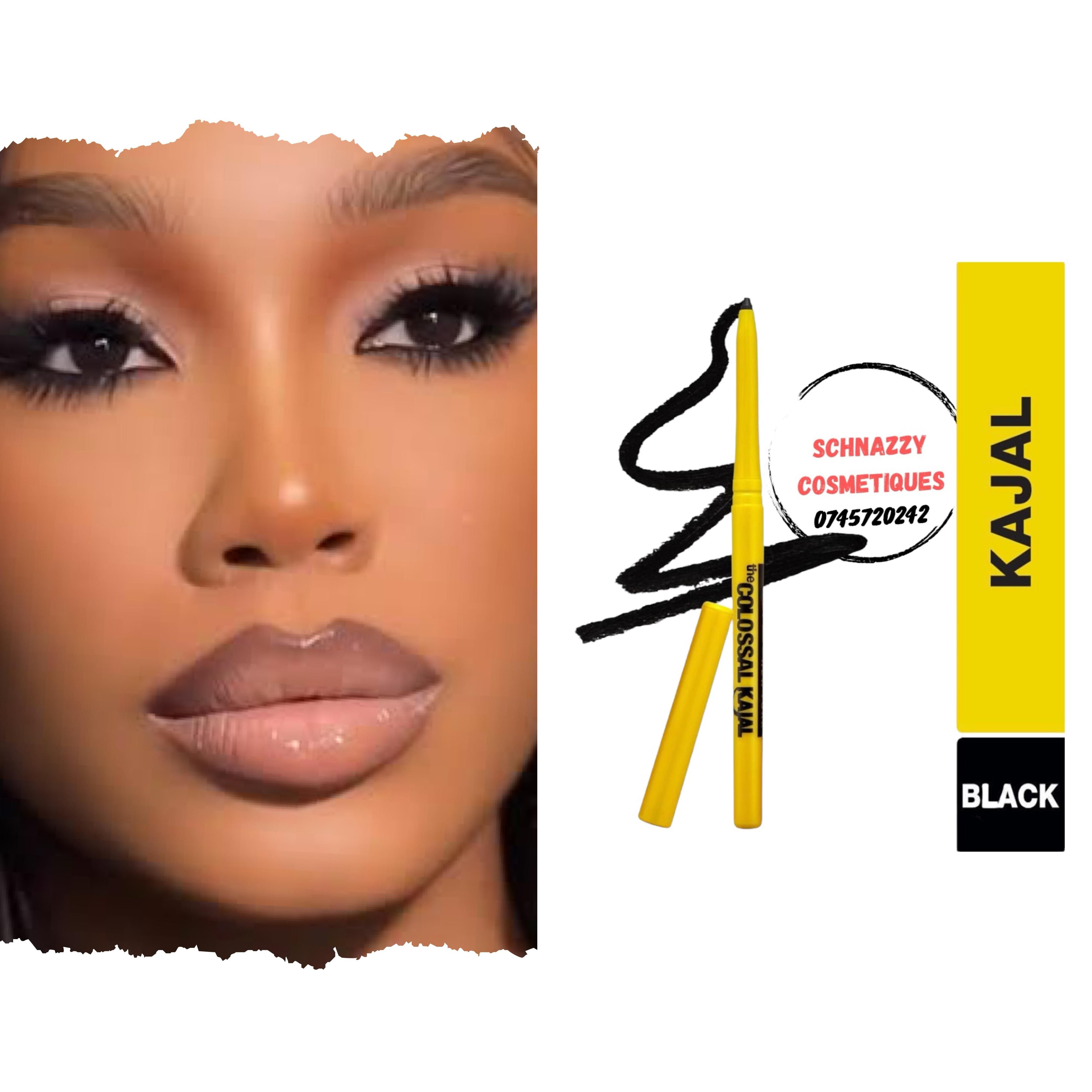 Black Kajal Eyeliner for Brighter Eyes Illuminate Your Eyes Soft Glam Full Glam Makeup Look 1pc Makes Your Eyes Pop Pair with Mascara or Some Lash Effect