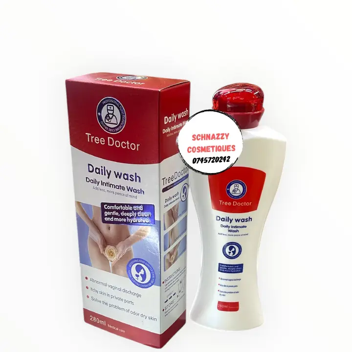 Tree Doctor 280ml Feminine Daily Selfcare Wash Vagina Care Cleanse from Odor Irritation Discomfort Ph Balance Gentle on Sensitive areas Mildly Scented