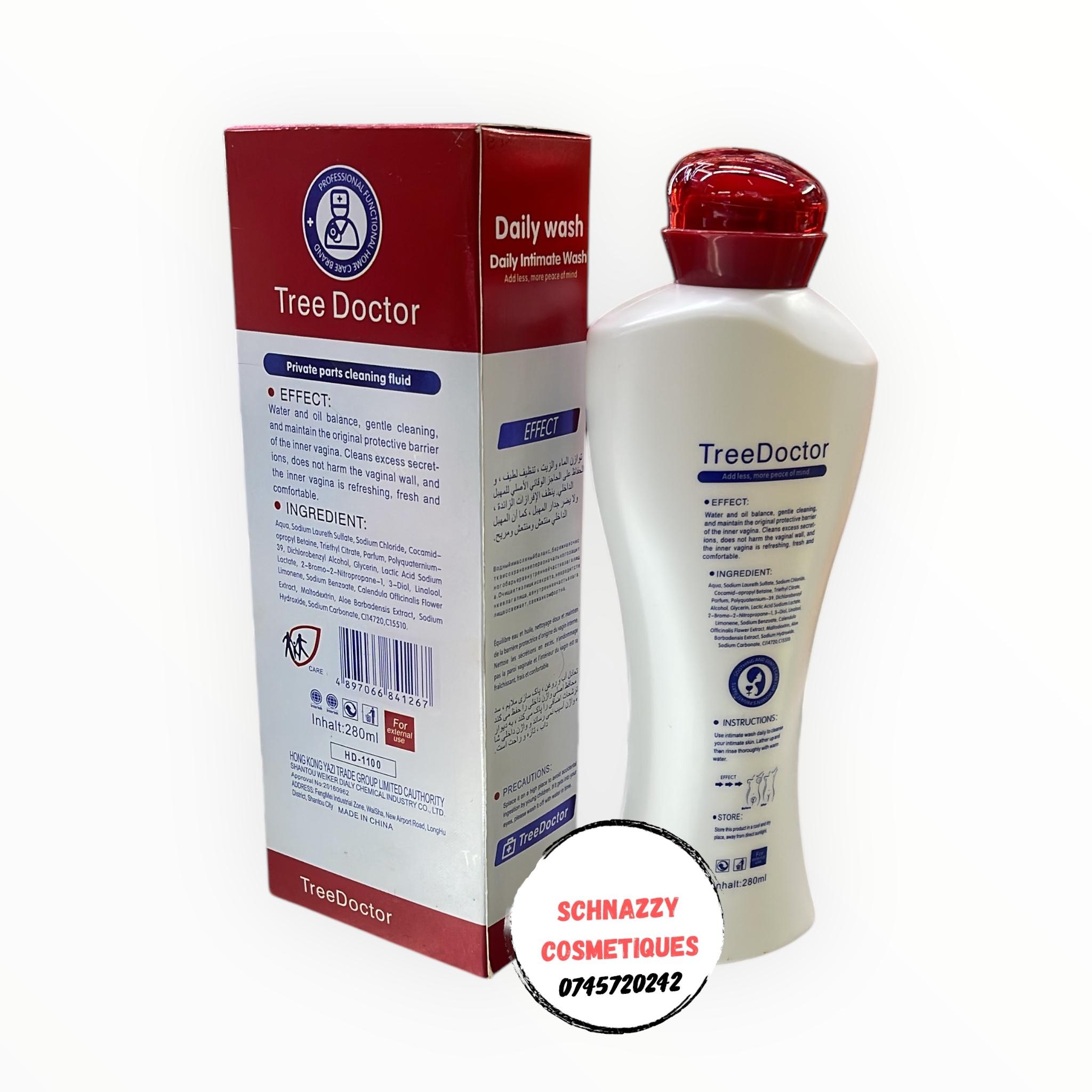 Tree Doctor 280ml Feminine Daily Selfcare Wash Vagina Care Cleanse from Odor Irritation Discomfort Ph Balance Gentle on Sensitive areas Mildly Scented