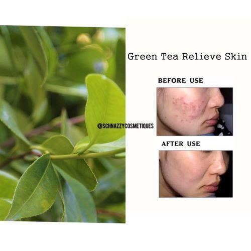 Green Tea Mask Mud Stick Under Eye Blackness Dark Circles Redness Sunburn Antiaging Promote Collagen Skin Clarity Acne Blackhead Smooth Clear Complexion Tighten Pores Clay Stick Mask
