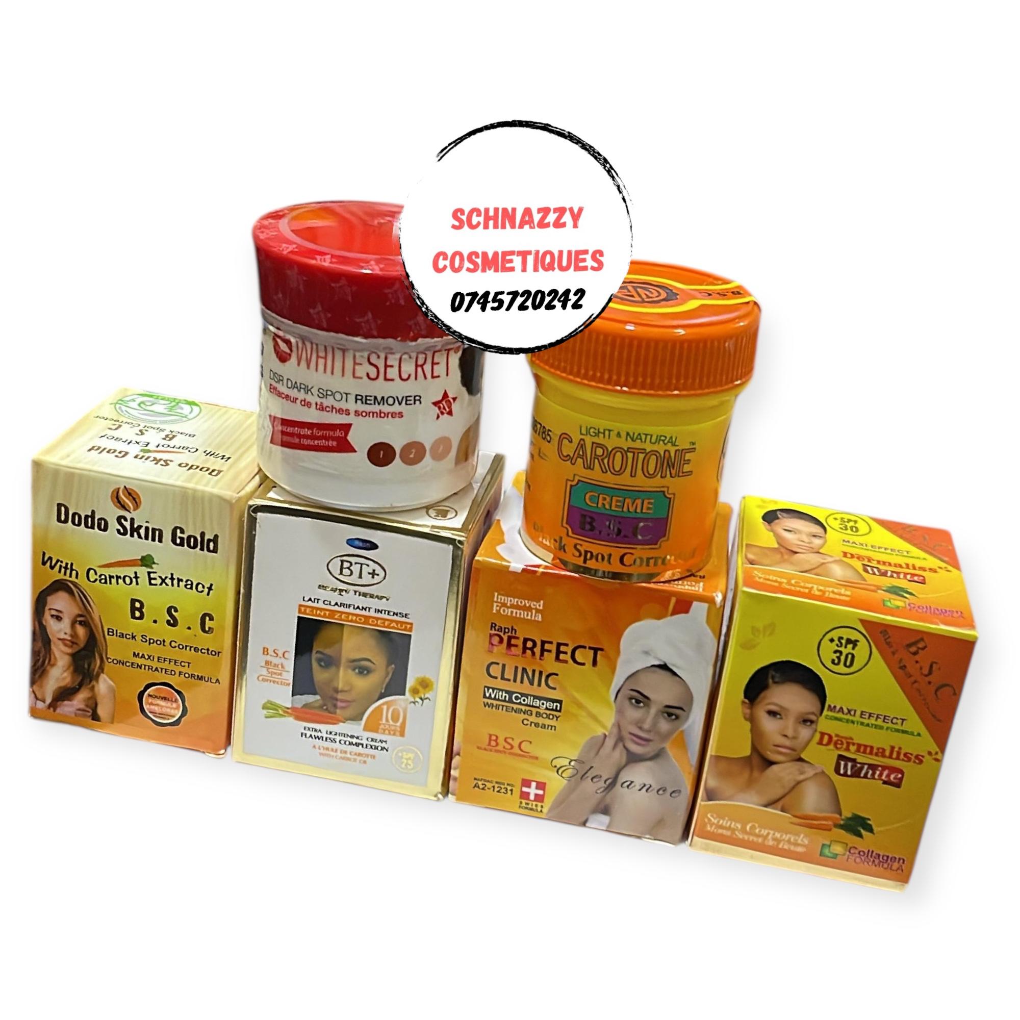 B.S.C Dark Spot Corrector Black Spot Corrector Clear Hyperpigmentation Face Fingers Hands Knees Neck Toes (Carotone White Secret Dodo BT..)