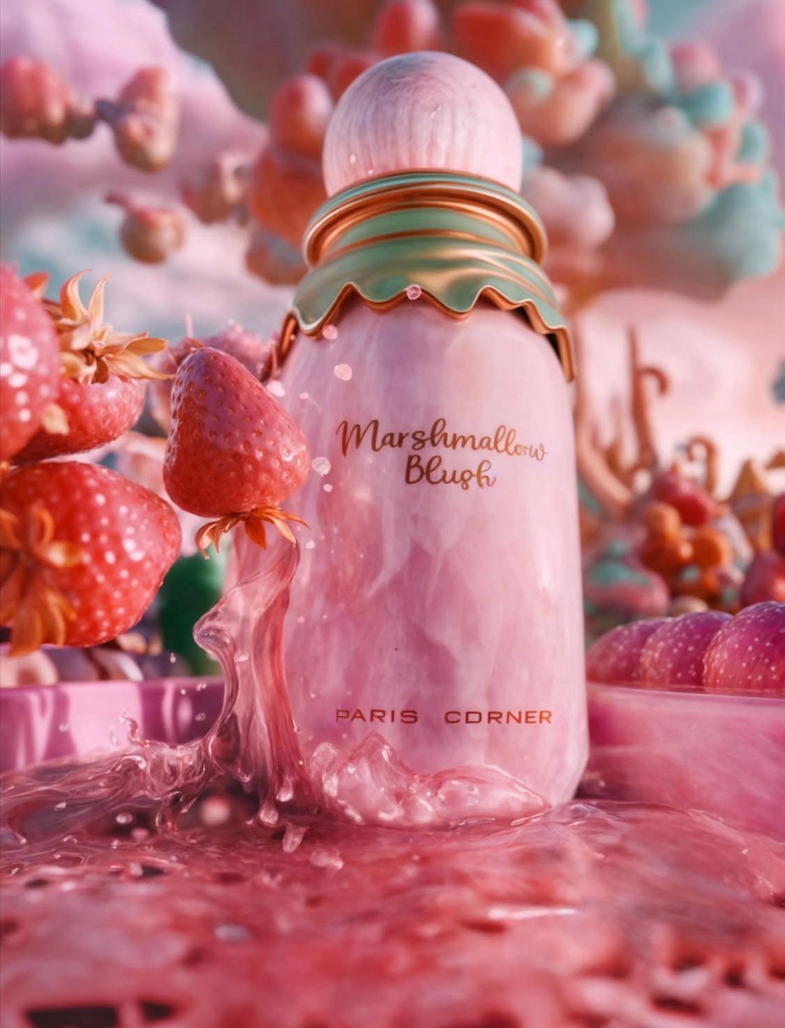 NEW Trending Perfume Paris Corner Marshmallow Blush Smell Like Sweet Dessert Juicy Berries Fluffy Whipped Cloud Musk Zesty Lemon Women Perfume (Size Options Available)