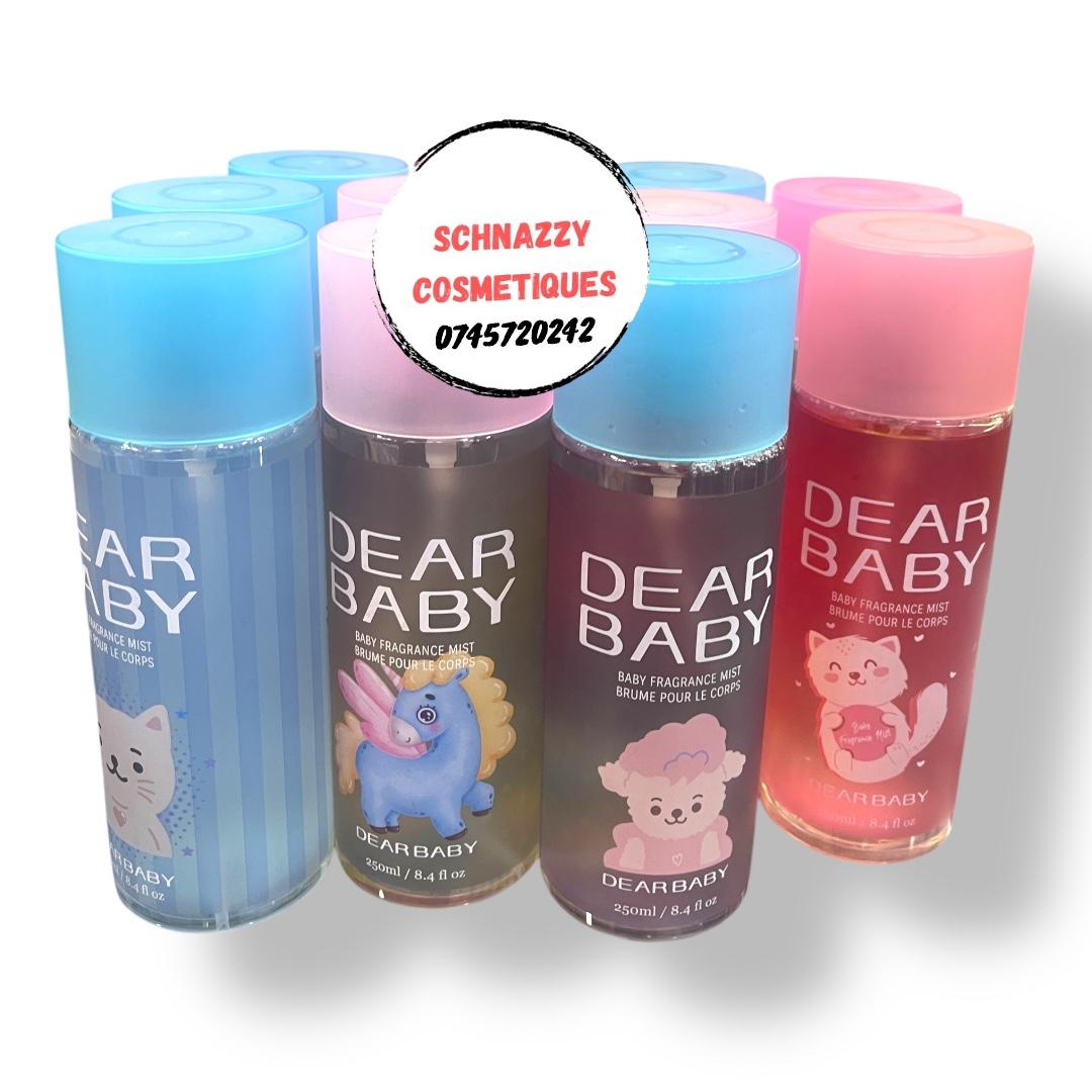 Dear Baby 250ml Baby Fragrance Mist Kids Children Perfume Smells Heavenly Subtle Comforting Luxury Unisex Child Gift Baby Gift