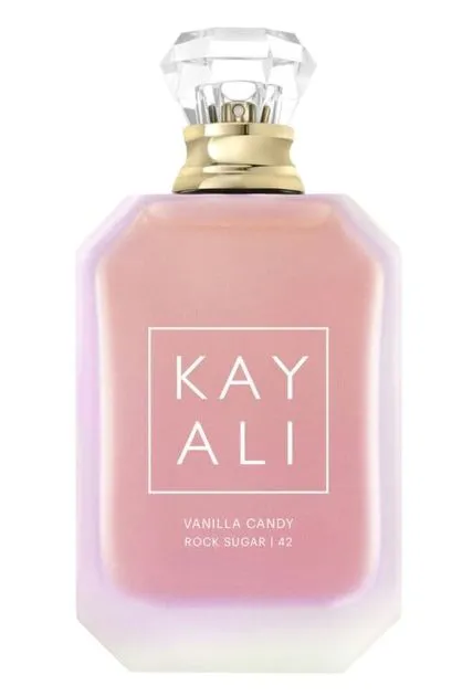 Kayali Vanilla Candy Rock Sugar 42 Floral Fruity Gourmand Sugary Delightful Delicious Blend of Sweet Ingredients