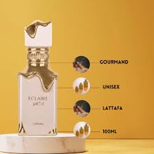 50ml!!! Eclair Perfume Floral Fruity Gourmand Fragrance for Women Top notes are Caramel, Milk and Sugar; Middle notes are Honey and White Flowers; Base notes are Vanilla, Praline and Musk