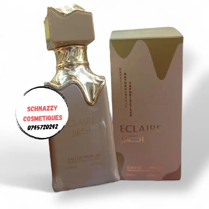 50ml!!! Eclair Perfume Floral Fruity Gourmand Fragrance for Women Top notes are Caramel, Milk and Sugar; Middle notes are Honey and White Flowers; Base notes are Vanilla, Praline and Musk