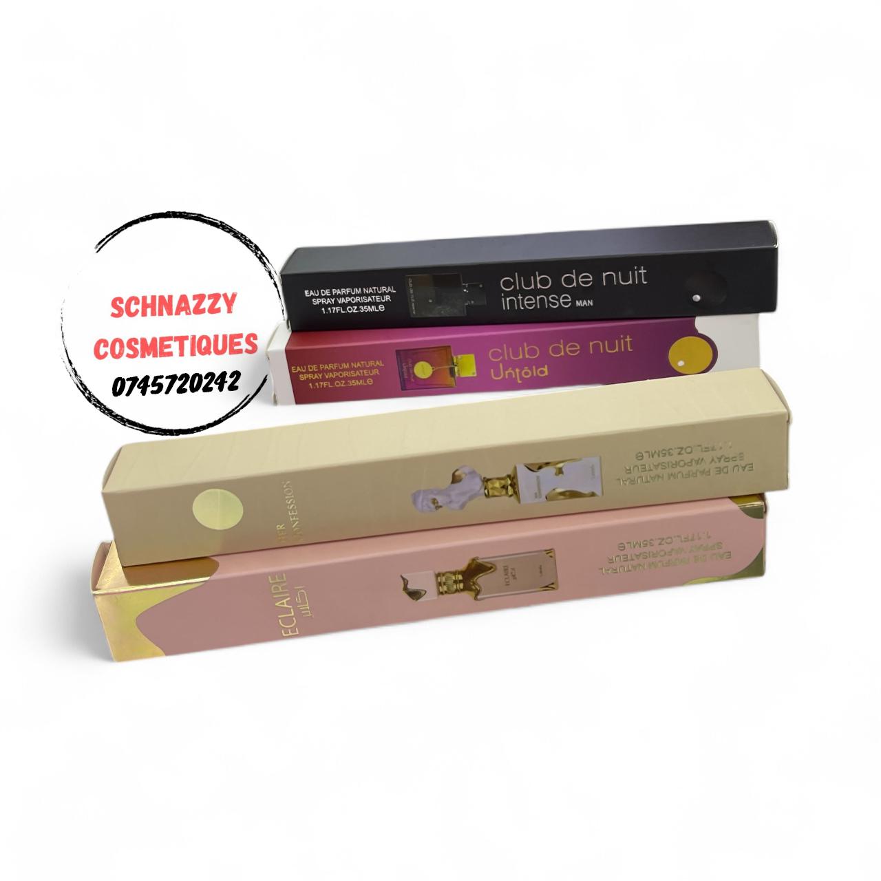 New!! Limited Time Offer Trending 2025 Mini Perfume Pens Pocket Fit Size 35ml 1 PIECE (Option: Club De Nuit Men Women Untold Eclaire Her Confession Khamrah Qahwa Mayar Choco Musk)