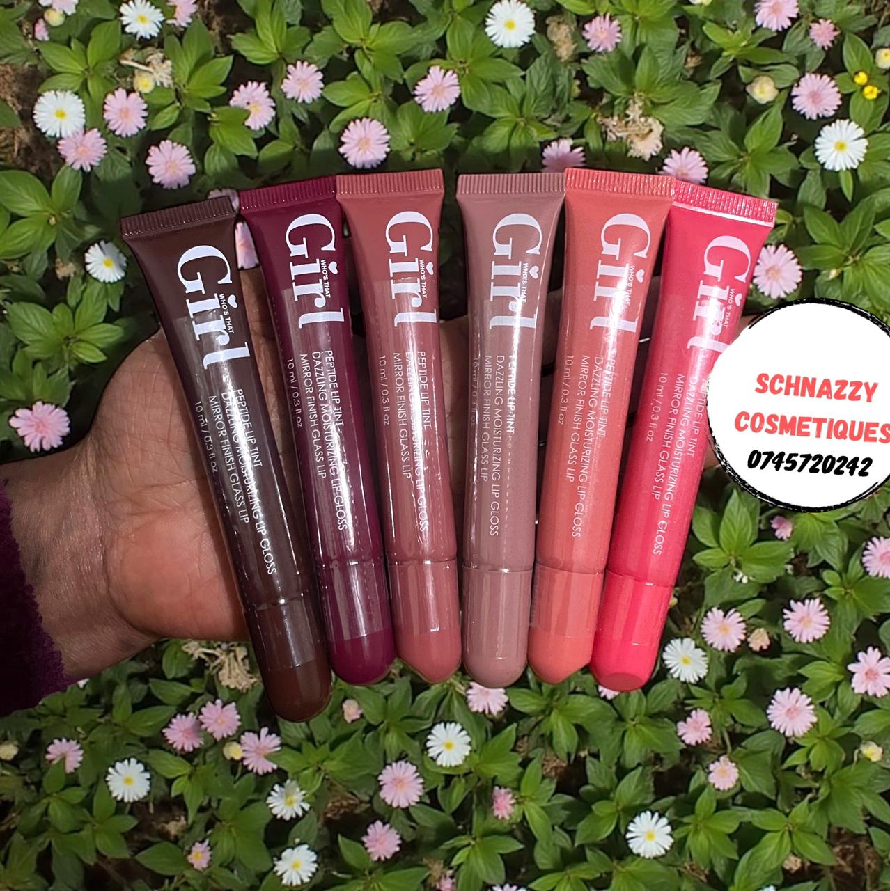 New!! Girl Lipgloss (1pc Selected Shade) Trendy Cute Pout Subtle Color Gloss Lipoil Lipstick Beaute Lippies Glide Smoothly Liquid Lipstick Pigmented Long Lasting Non-Sticky Glam Gloss view 5