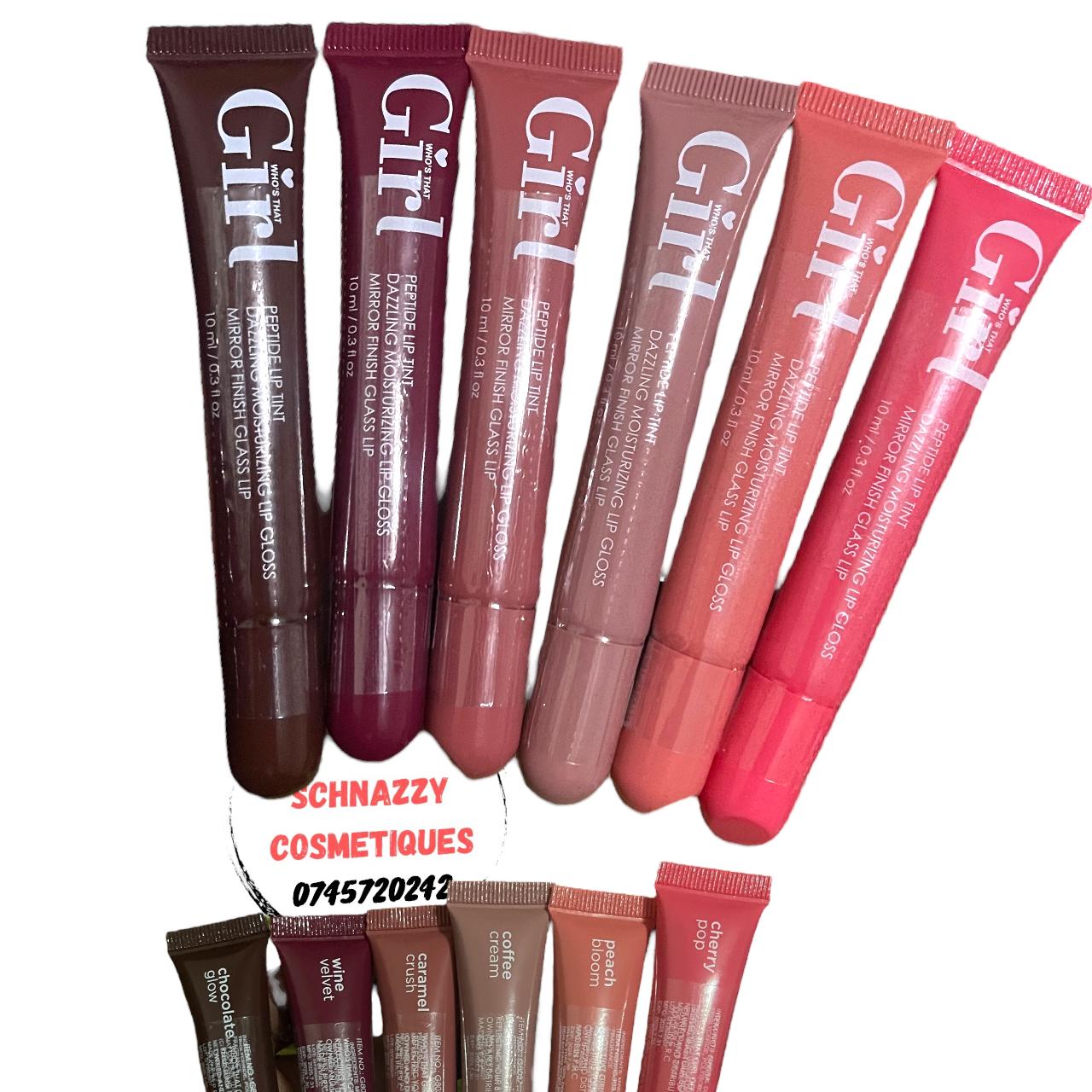 New!! Girl Lipgloss (1pc Selected Shade) Trendy Cute Pout Subtle Color Gloss Lipoil Lipstick Beaute Lippies Glide Smoothly Liquid Lipstick Pigmented Long Lasting Non-Sticky Glam Gloss view 6