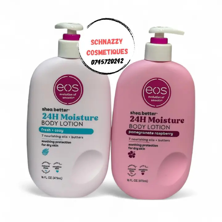 EOS (Evolution of Smooth) SHEA BETTER 473ml with Natural Shea Suitable for Sensitive Skin Step into your #cleangirlera Smell So Good All-Day EOS Body Lotion