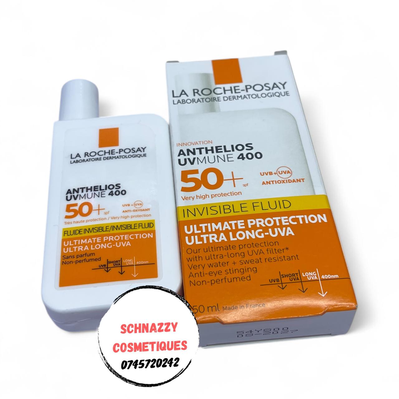 Anthelios Uvmune 400 Invisible Fluid Spf50+ Non-Perfumed Ultimate Protection. Ultra Long Uva Anthelios Sunscreen