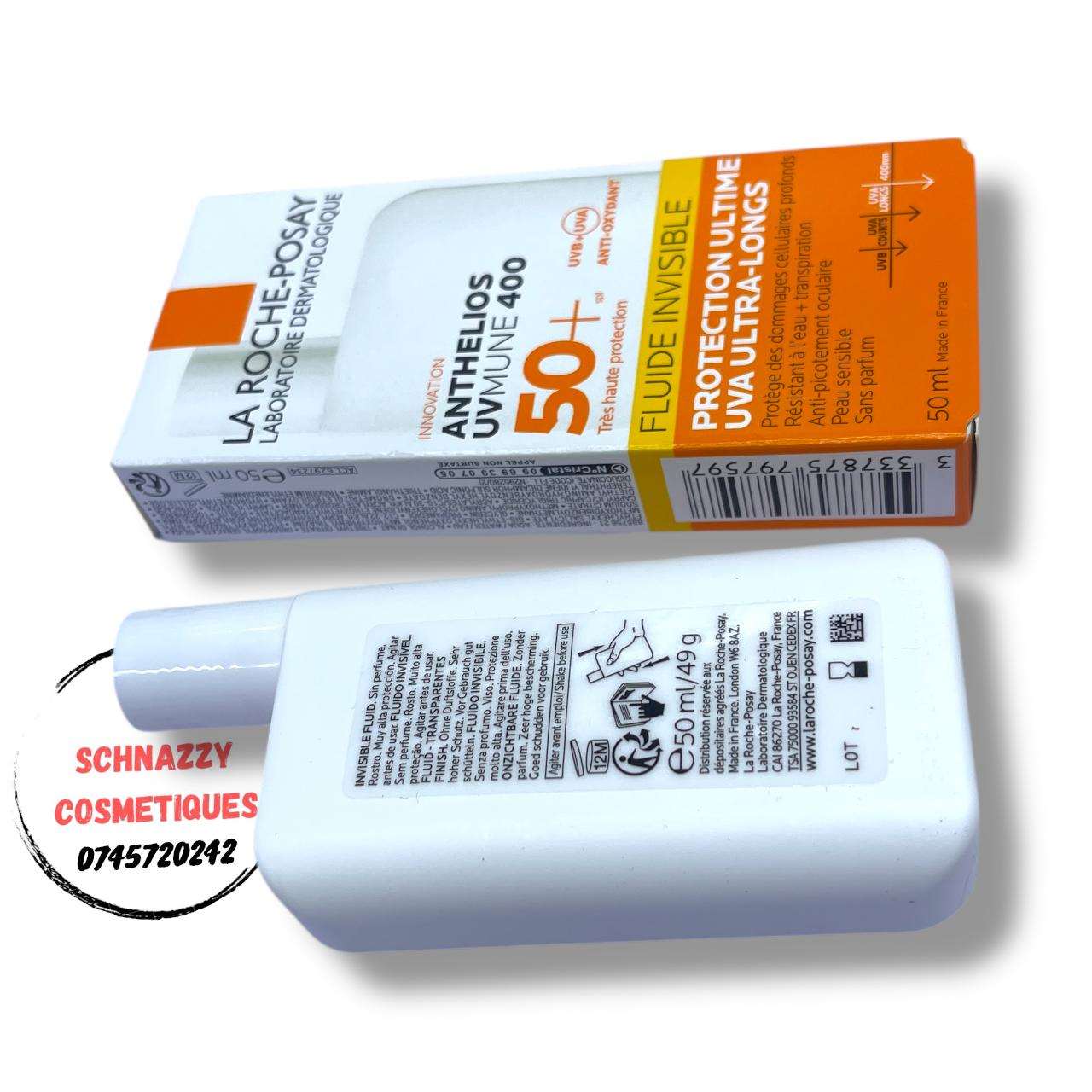 Anthelios Uvmune 400 Invisible Fluid Spf50+ Non-Perfumed Ultimate Protection. Ultra Long Uva Anthelios Sunscreen