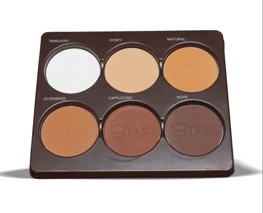 Zikel Powder Palette Contour Highlight Set High Definition Matte Delivers Full Coverage Smooth Assorted Shades Professional Artistry MUA Face Beat Palette