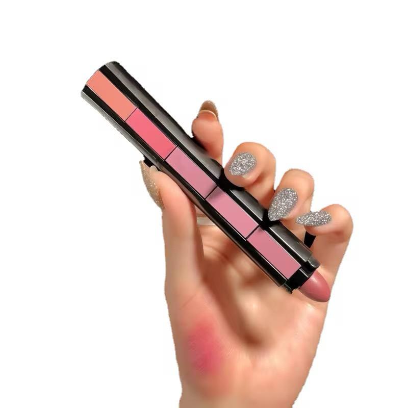 NEW!! Trending Limited Offer Sale 5 in 1 Mini Lippies Lipstick Kit Exciting Shades All You Need in One Stick 5 Cool Shades Suits All Skin Tones and Makeup Looks view 4