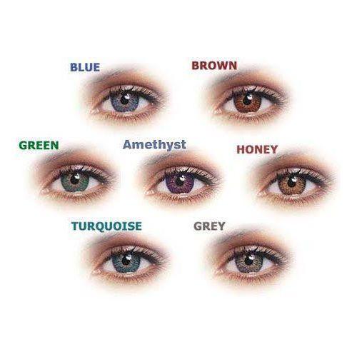 NEW Trending Eye Contact Lens Eye Color Blends 1 Pair (FOR 2 EYES) Cosmetic Aesthetic Use Blue Green Grey Brown Choices + FREE STORAGE CASE