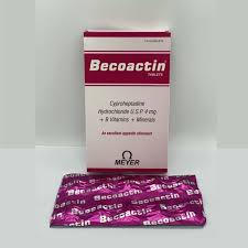 Meyer Becoactin Synergistic Combination of Cyproheptadine B Vitamins Improve Appetite Increase Weight Regulate Metabolism Tackles Eating Disorders Poor Appetite Weight loss
