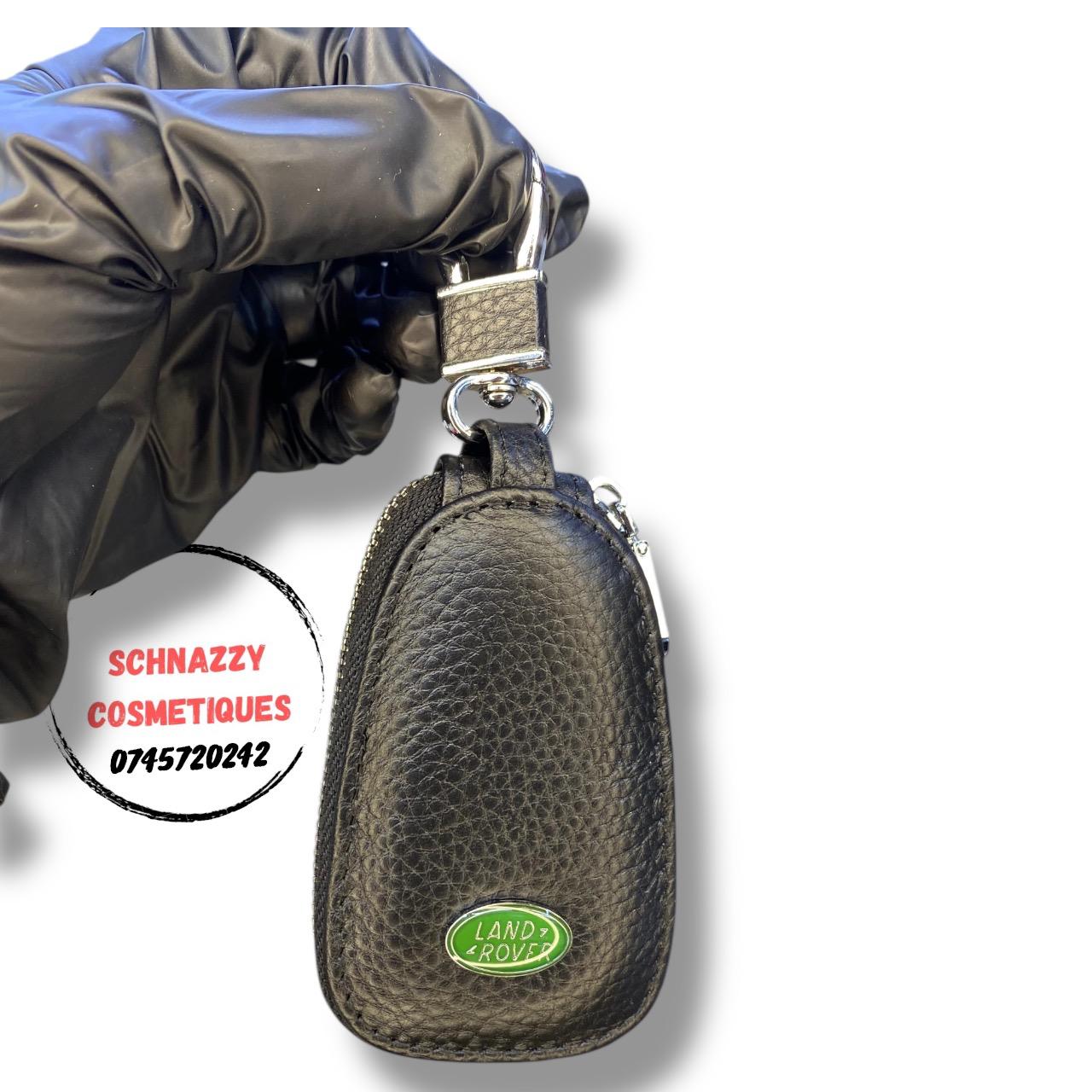 Multifunction Car Key Protector Pouch PU Leather Cover Safely Protect From Dilapidation Scratch Damage Loss Car Keyholder Keychain Bag Key Case Fits IDs Small Snugly Compact Fits Bag Back Pocket