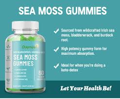 Limited Time Offer Sale!! SEAMOSS GUMMIES with Bladderwrack Burdock Root Superfood for Cells Immune Support Gut Health Hair Skin Antiaging Support