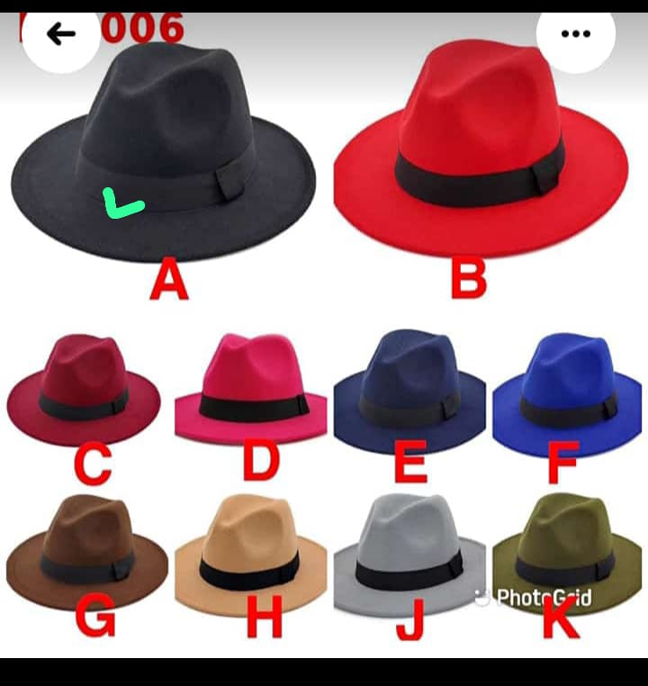 Wide Brim Fedora Hats