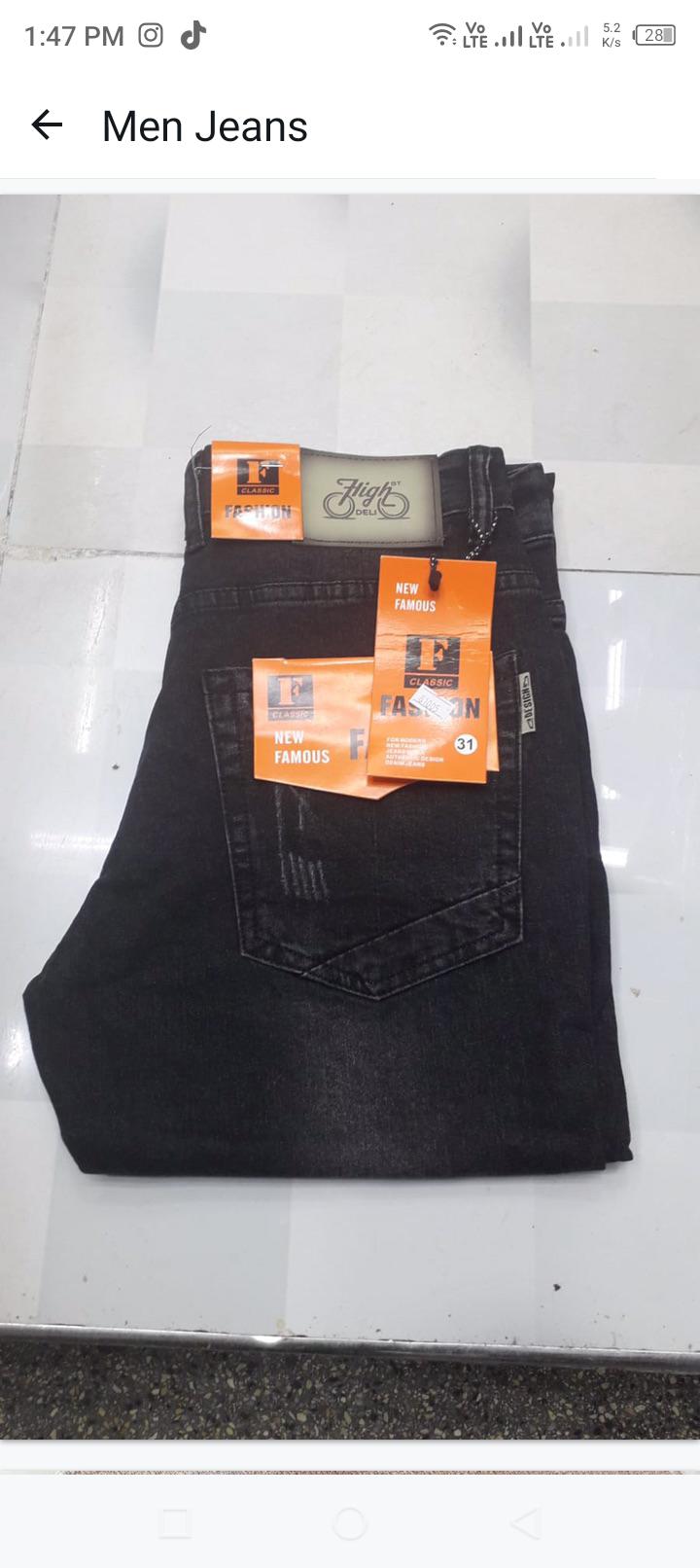 Men's Jeans Sorted Colors
