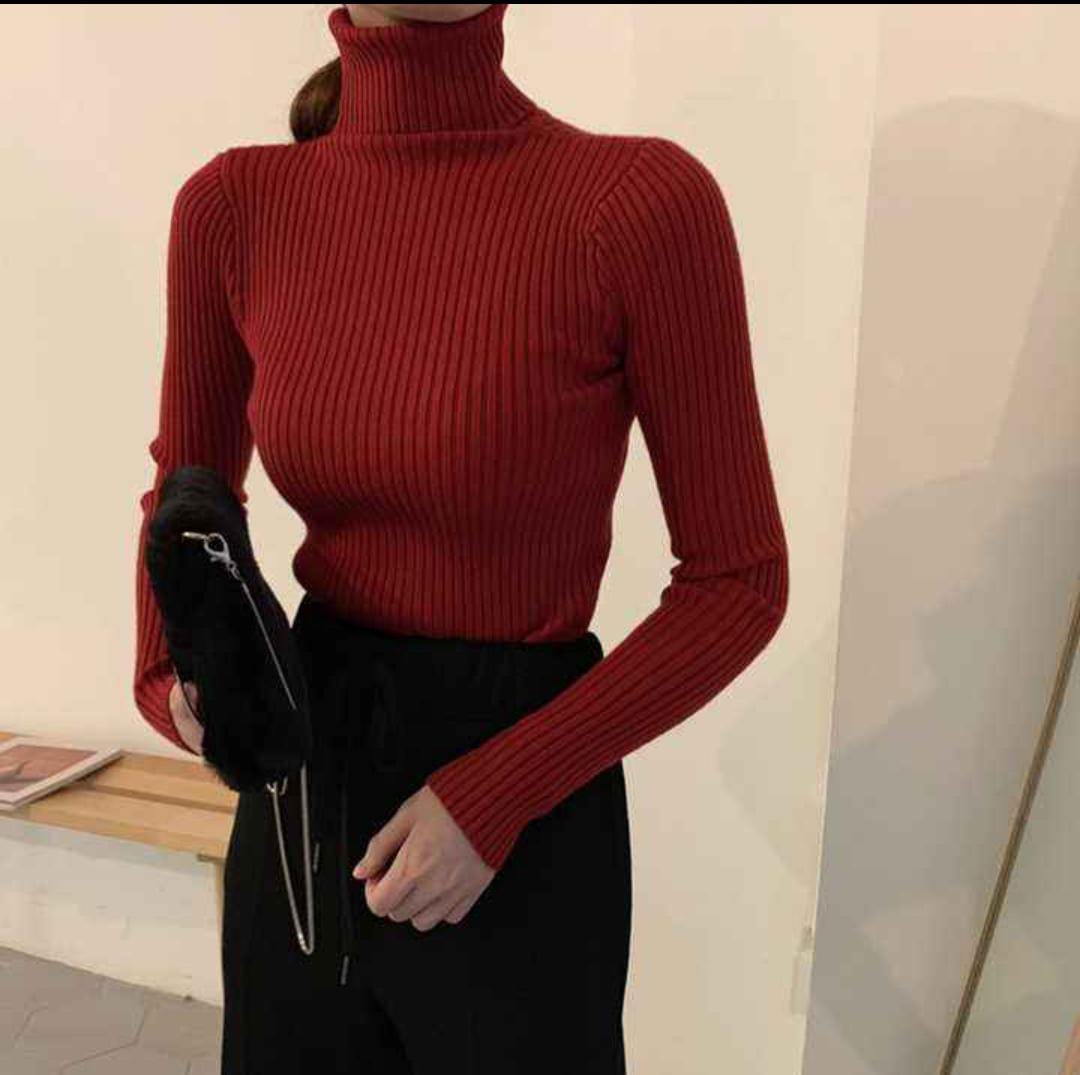 Turtle Neck/PullNeck Sweater Classy men's pull-neck