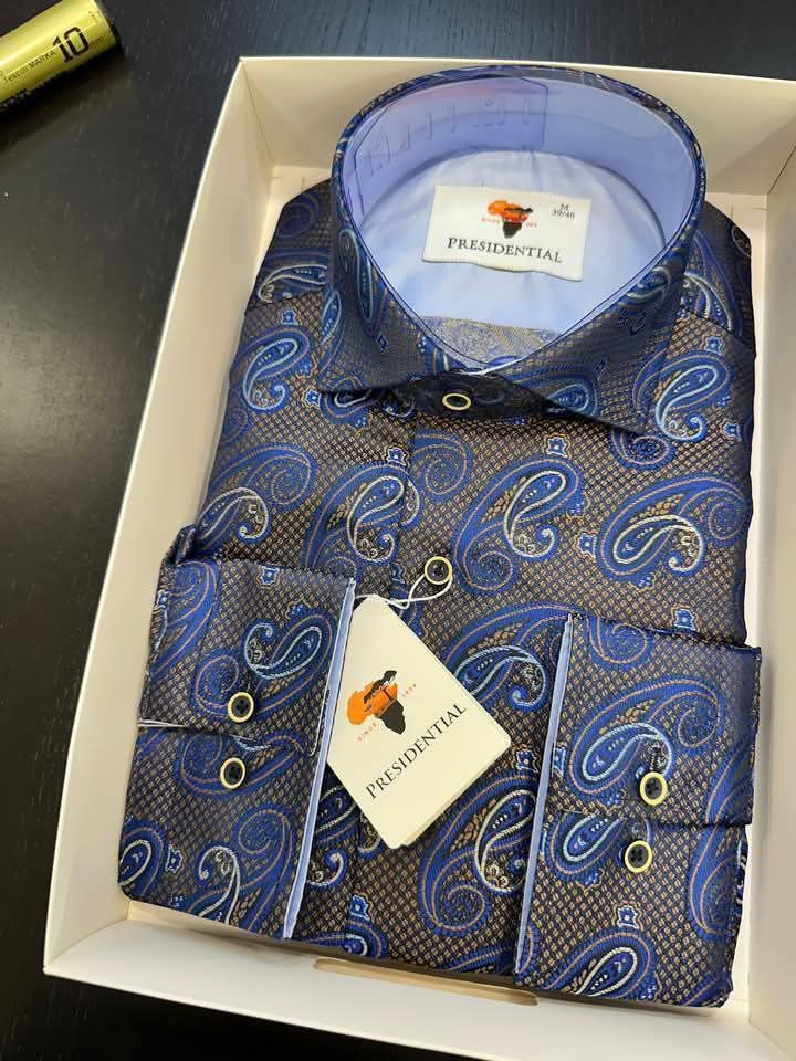 Presidential official shirts, Cotton Woven and Fabric of your choice