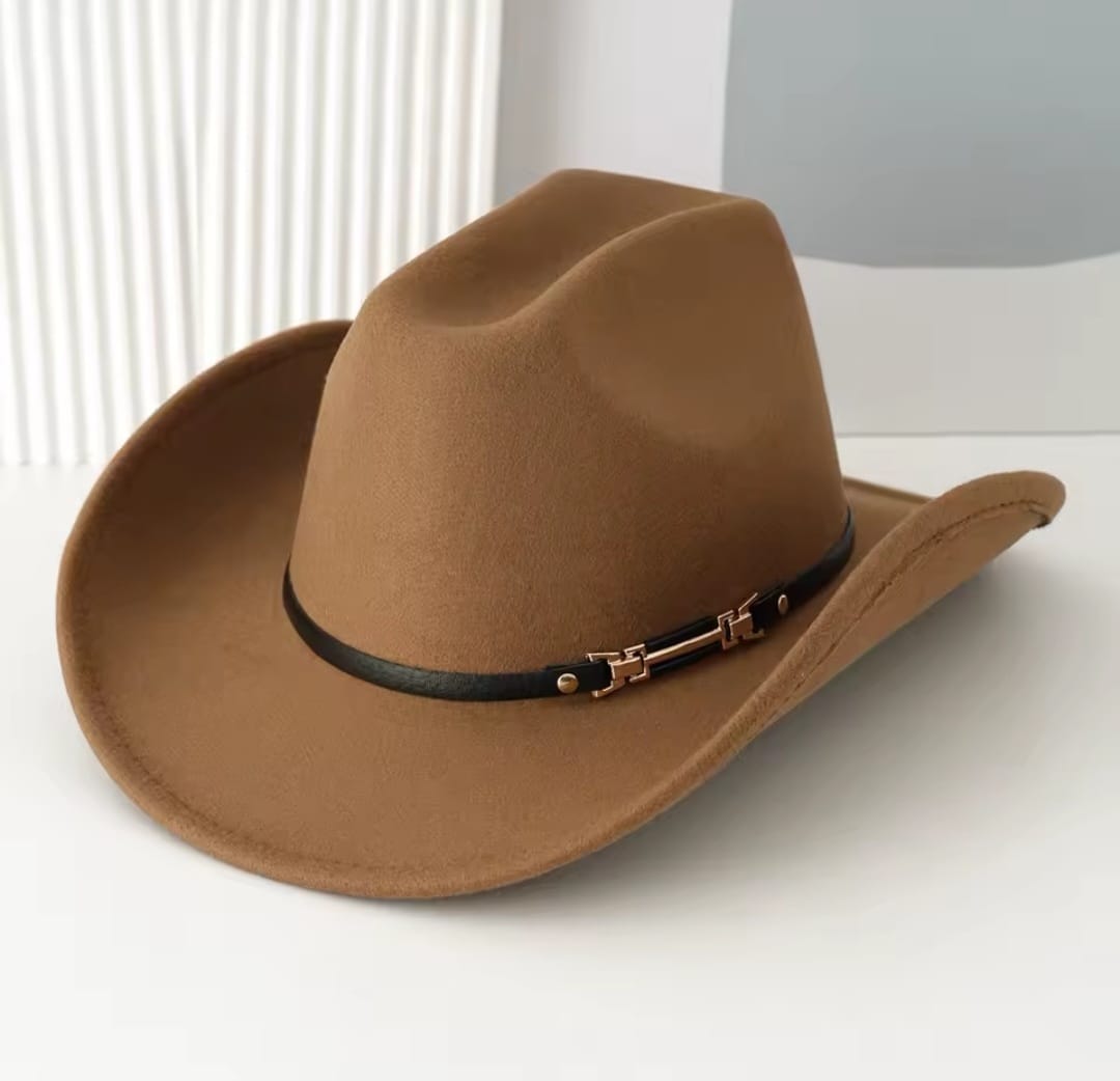 Fedora Cow bow Classic hats available- class and Luxury- Texas Style, available in white, black and brown