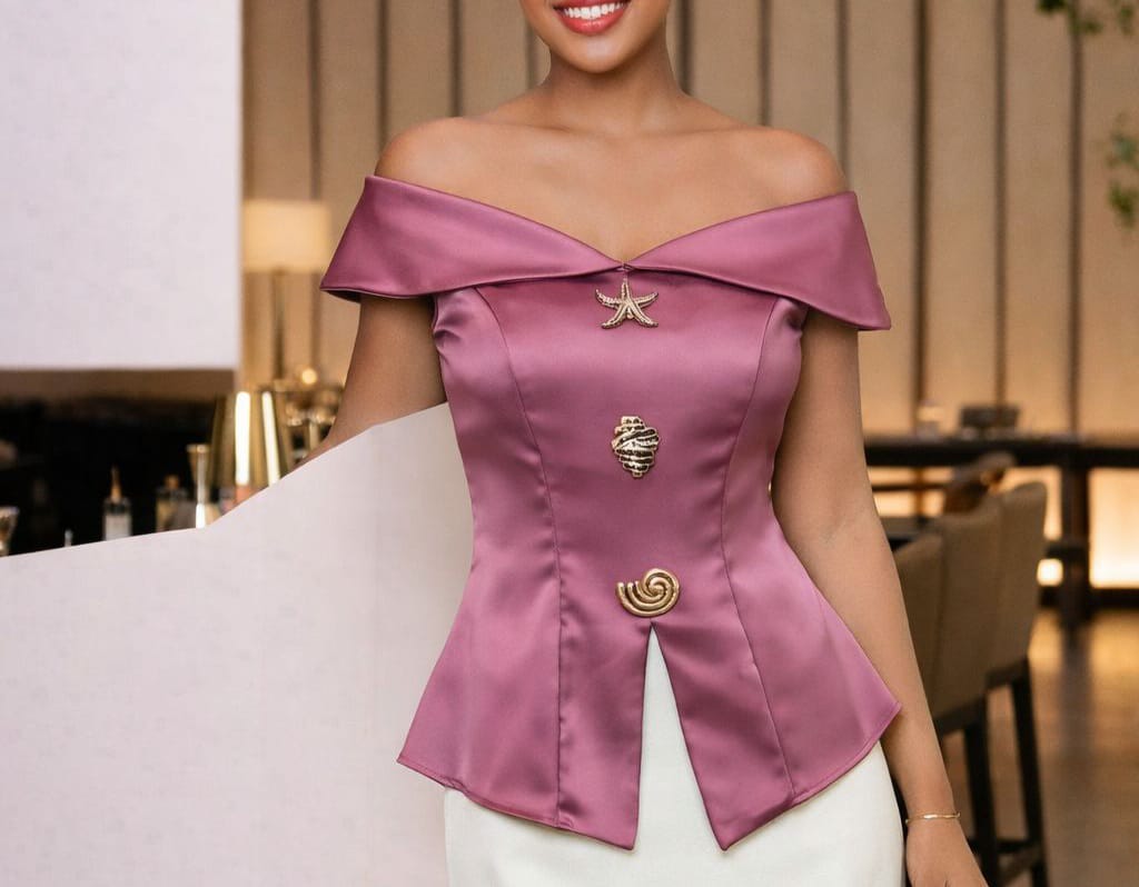 TEAL WRAP PEPLUM TOP and OFF-SHOULDER STRUCTURED TOPs S-2XL