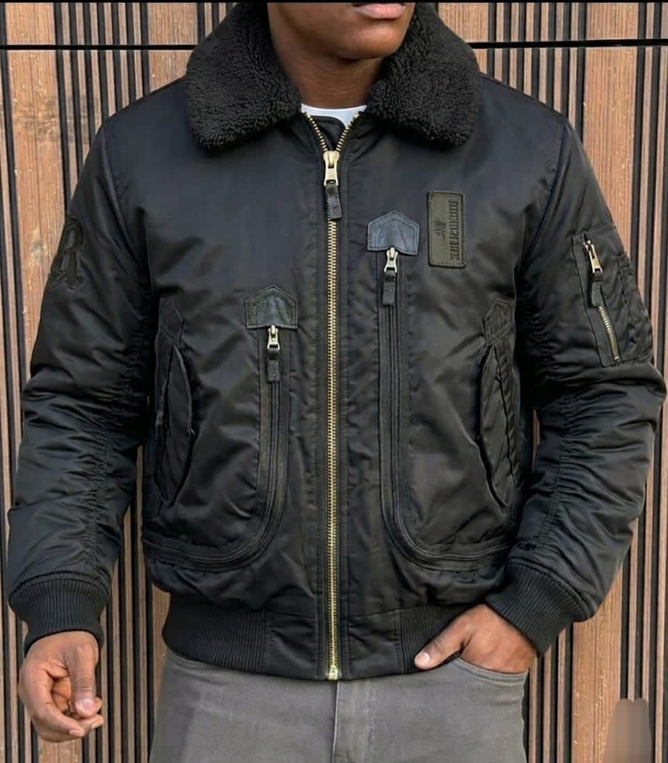Premium Military MA-1 Bomber Jacket – Warm Winter Jungle Green Flight Coat for Men Size M-3xl