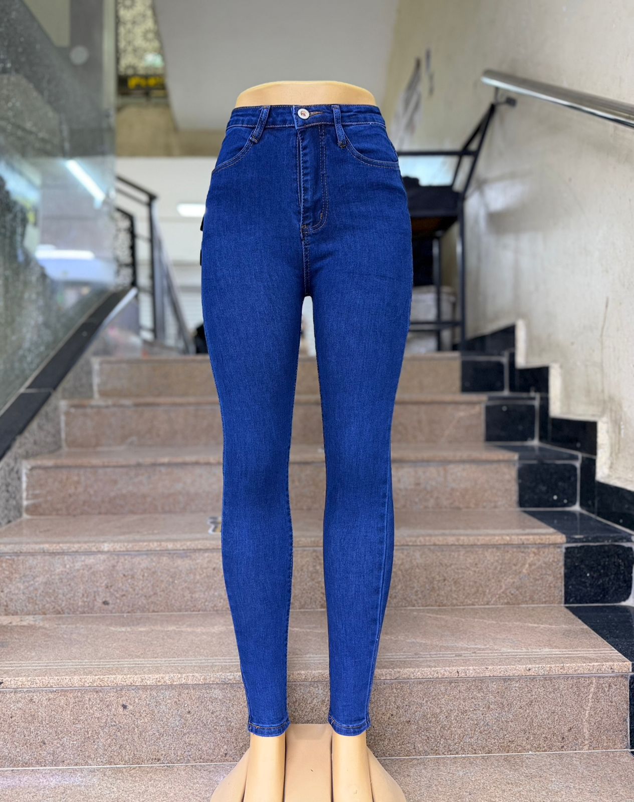 Classic Ladies Curve Fit High-Waist Stretch Skinny Jeans SIZE 27 to 36