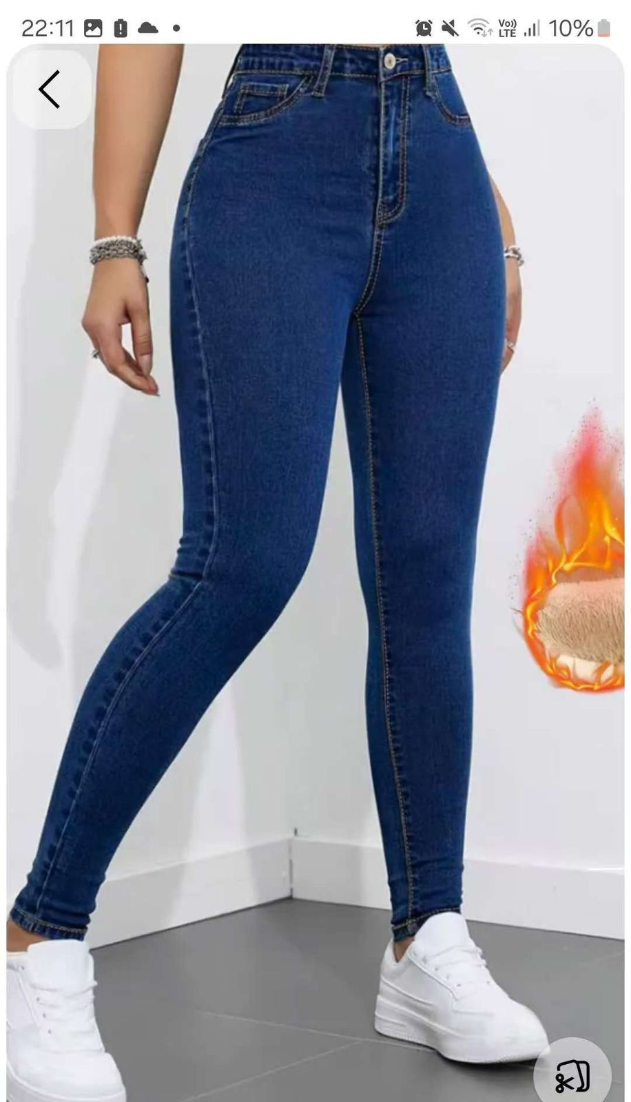 Classic Ladies Curve Fit High-Waist Stretch Skinny Jeans SIZE 27 to 36