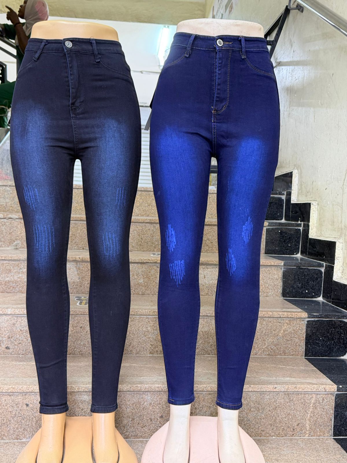 Classic Ladies Curve Fit High-Waist Stretch Skinny Jeans SIZE 27 to 36