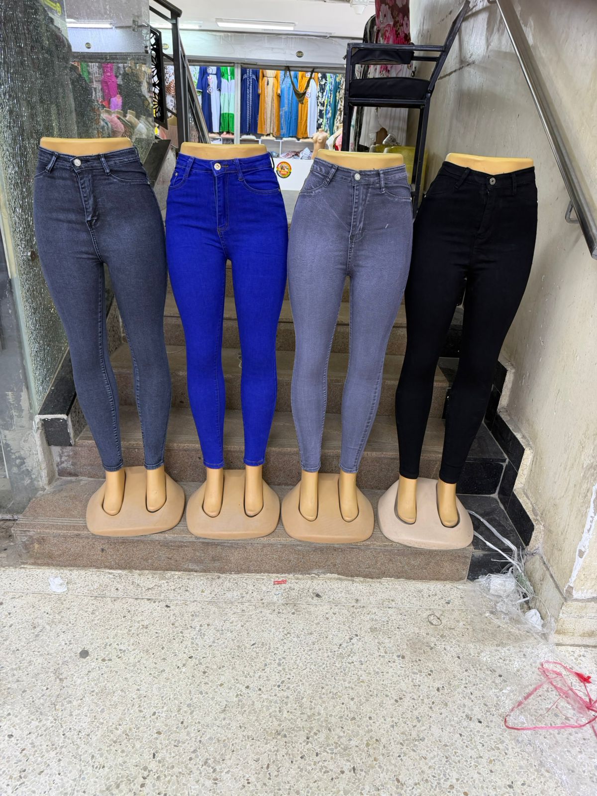 Classic Ladies Curve Fit High-Waist Stretch Skinny Jeans SIZE 27 to 36