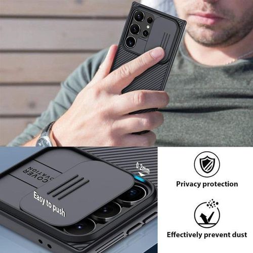 Nilkin CamShield Case for Samsung Galaxy S25 Ultra – Ultimate Protection with Sliding Camera Cover & Shockproof Design