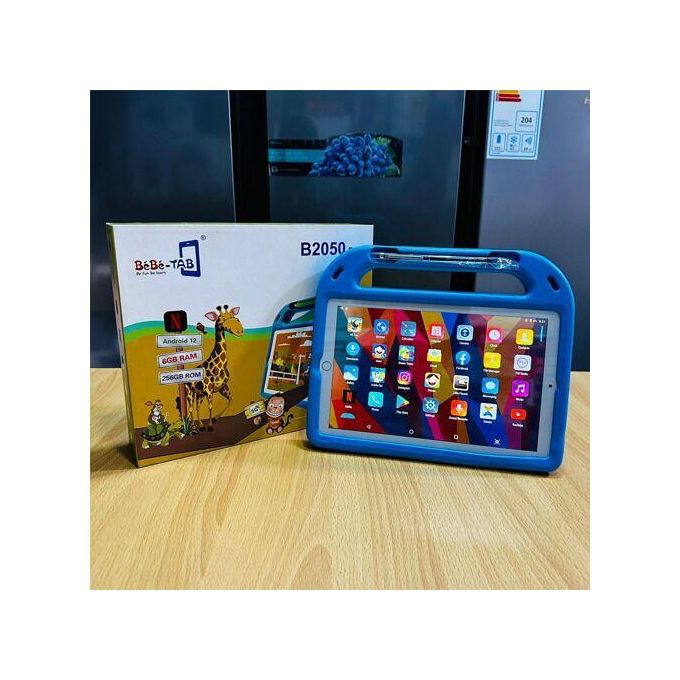 Bebe B2050 Pro+ Kids Tablet - 256GB ROM - 6GB RAM - 5G Dual SIM - 6000mAh
