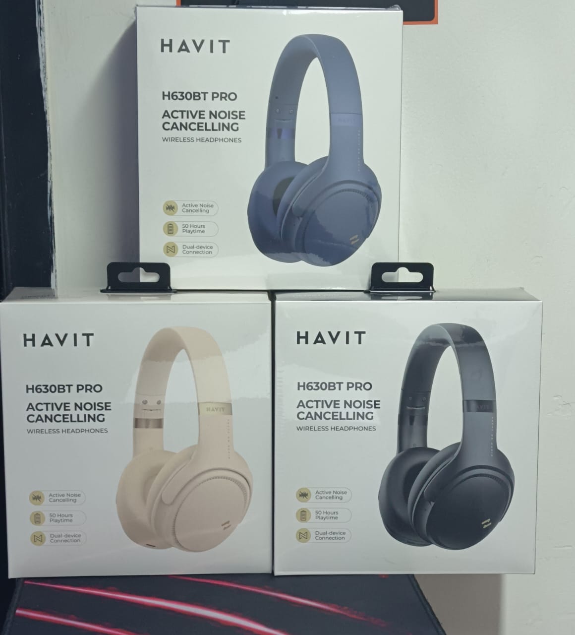 Havit H630BT Pro ANC Wireless Headphones – All-Day Comfort, Noise-Free Listening