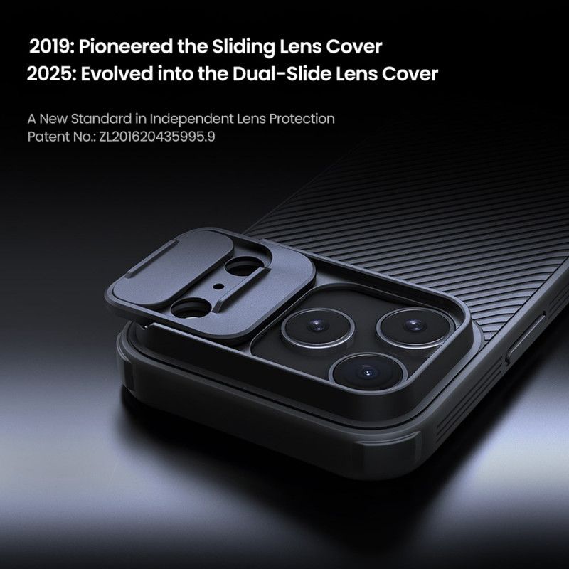 Original Nilkin IPhone 17 Pro  Case With Camera Protection Cover, CamShield Pro Case For IPhone 17 Pro Max Slim Stylish Protective Case and Shock proof