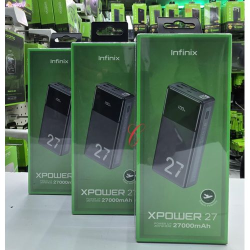 Infinix Xpower 27 XP27 27000mAh Power Bank with LED digital display