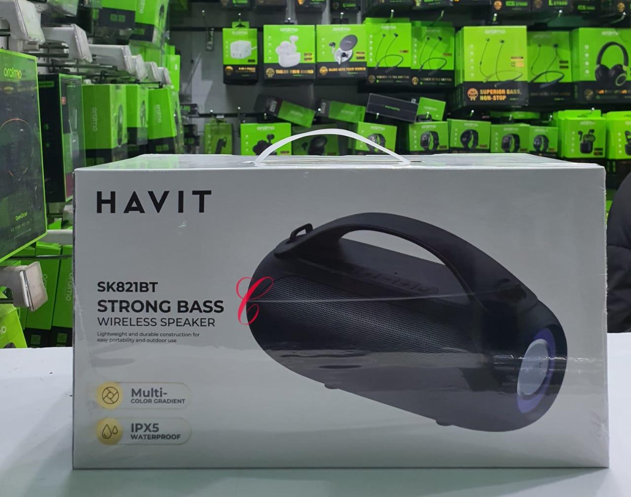 Havit SK821BT strong bass wireleless multicolour gradient speaker