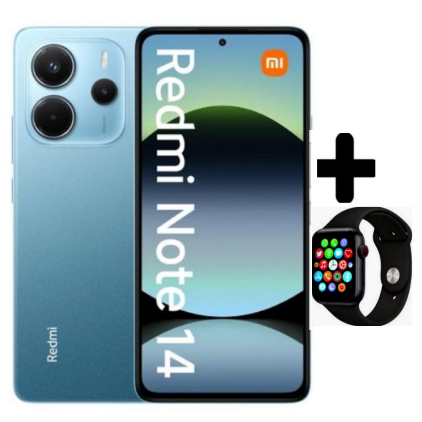 XIAOMI Redmi Note 14 , 6.67", 256GB + 8GB RAM (Dual SIM), 5500mAh, Ocean Blue (1YR WRTY)