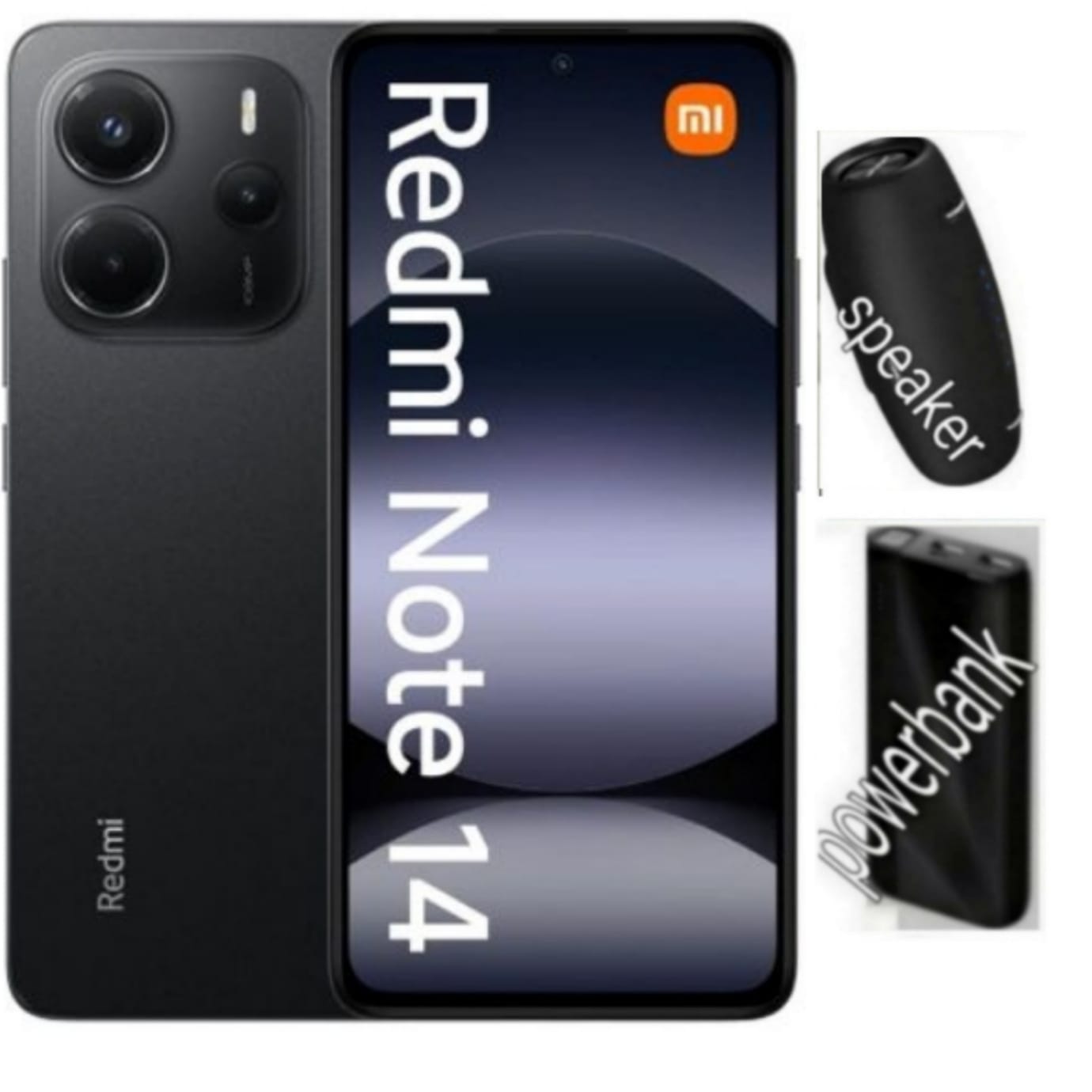 XIAOMI Redmi Note 14 , 6.67", 256GB + 8GB RAM (Dual SIM), 5500mAh, Ocean Blue (1YR WRTY)