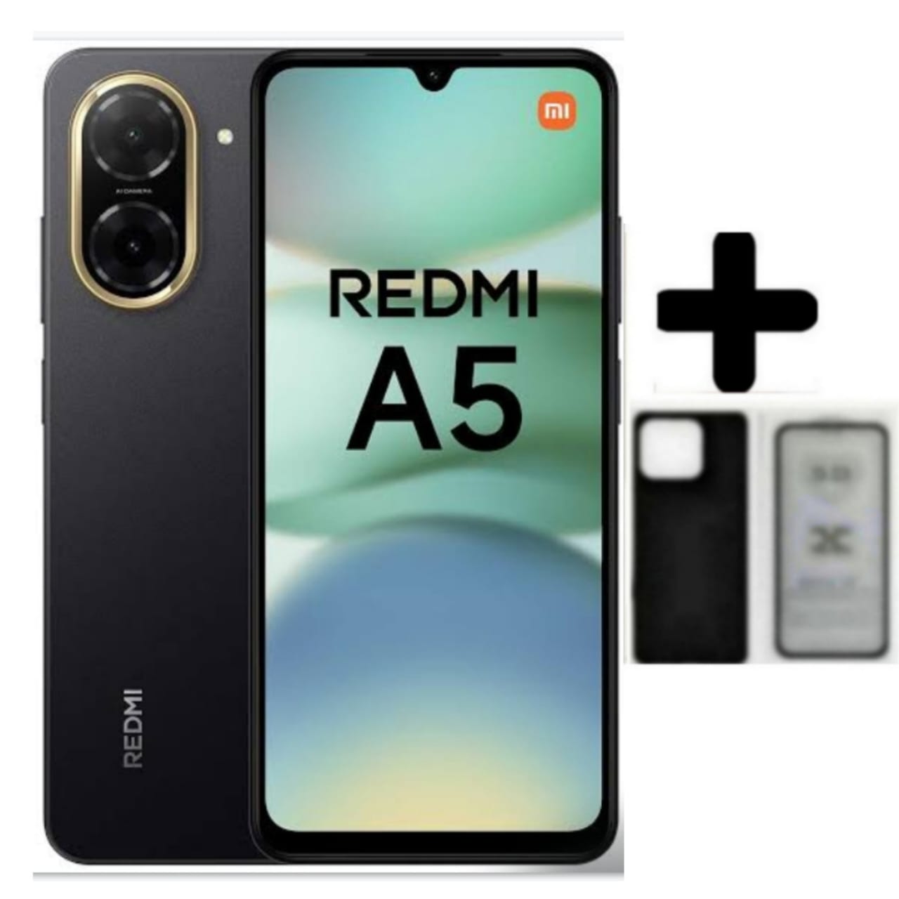 XIAOMI Redmi A5 RAM 4GB + 64GB , 5200 MAH DUAL SIM BLACK