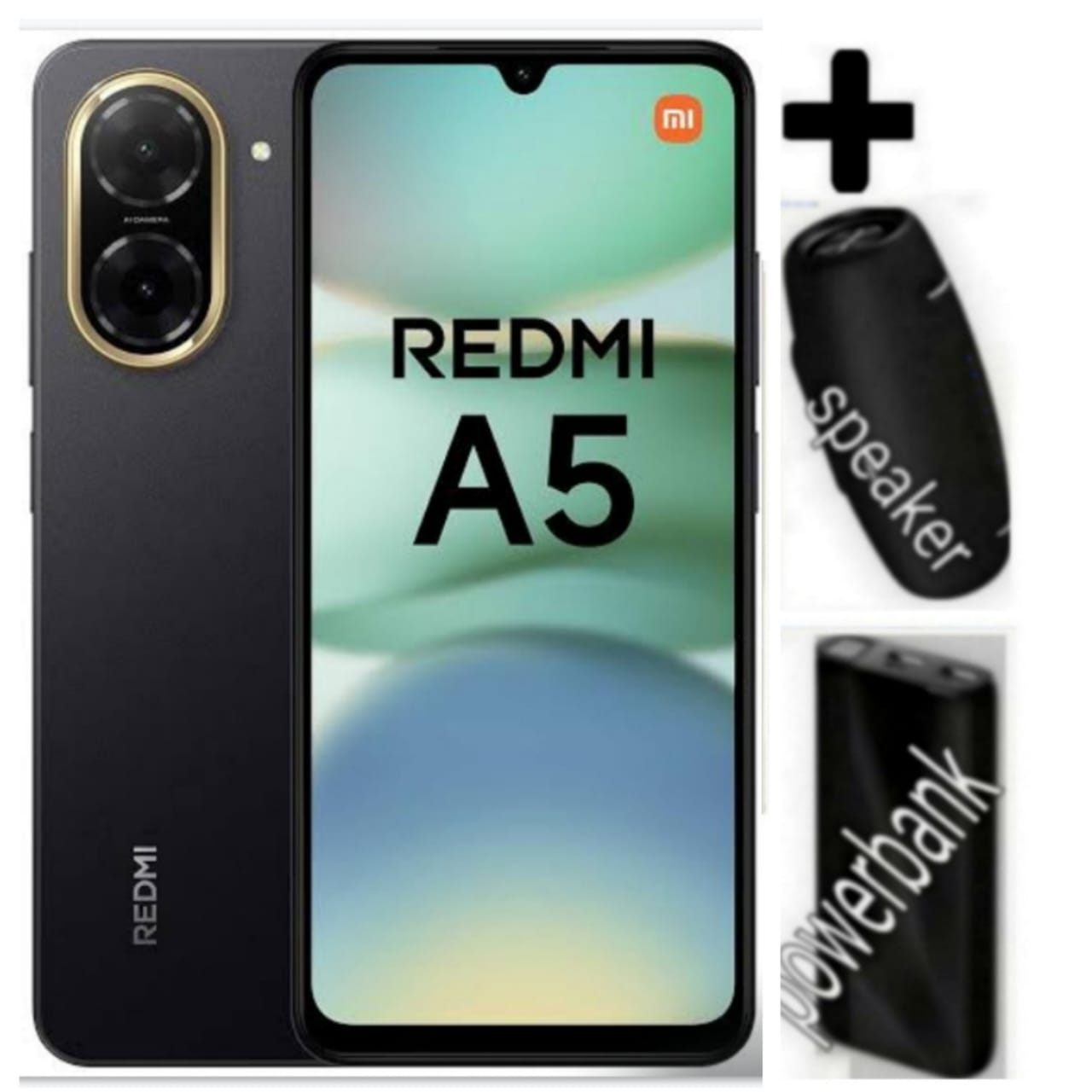 XIAOMI Redmi A5 RAM 4GB + 64GB , 5200 MAH DUAL SIM BLACK