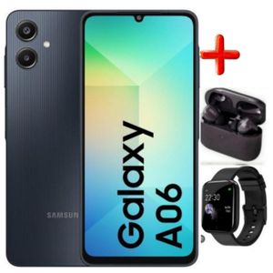 Galaxy A06 6.7 DISPLAY 4GB RAM +128GB ROM 5000MAH DUAL+FREE EARPODS+WATCH