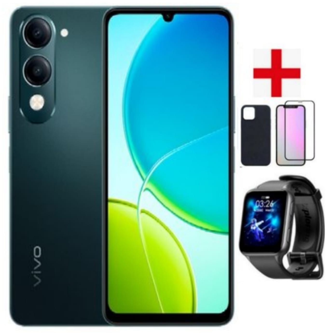 Vivo Y04 6.74" 64GB ROM+ 4GB RAM (Upto 8GB RAM) 5500mAh (Dual Sim)