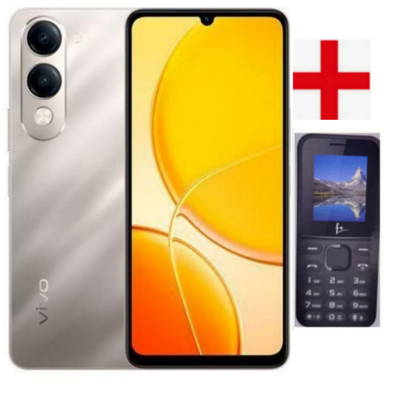 Vivo Y04 6.74" 64GB ROM+ 4GB RAM (Upto 8GB RAM) 5500mAh (Dual Sim)